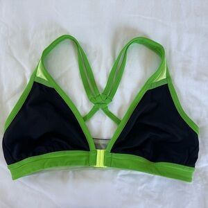 Lululemon size 8 front close bra bikini top triangle